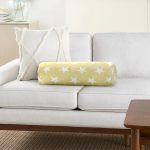 - RealHomes Özel Tasarımlı Dijital Baskılı İç Dolgulu Fermuarlı Silindir Yastık - Realhomes Modern Yıldız Desenli Dijital Baskılı Dekoratif İç Dolgulu Süet Silindir Yastık Kırlent - Bel Yastığı Realhomes