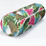 - RealHomes Özel Tasarımlı Dijital Baskılı İç Dolgulu Fermuarlı Silindir Yastık - Realhomes Yaz Meyveleri Watercolor Serisi Modern İç Dolgulu Süet Silindir Yastık Kırlent - Bel Yastığı Realhomes