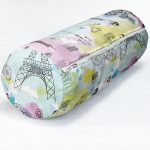 - RealHomes Özel Tasarımlı Dijital Baskılı İç Dolgulu Fermuarlı Silindir Yastık - Realhomes Özel Tasarım Paris Fashion Dijital Baskılı Modern İç Dolgulu Yumuşak Silindir Form Yastık Kırlent Realhomes