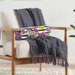 - RealHomes Özel Tasarımlı Dijital Baskılı İç Dolgulu Fermuarlı Silindir Yastık - Realhomes Realhomes Kiss Love Pop Art Tasarımlı Dijital Baskılı Modern İç Dolgulu Süet Silindir Yastık Kırlent - Bel Yastığı Realhomes