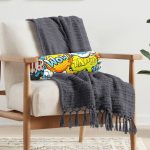 - RealHomes Özel Tasarımlı Dijital Baskılı İç Dolgulu Fermuarlı Silindir Yastık - Realhomes  Pop Art Dijital Baskılı Modern İç Dolgulu - Fermuarlı Süet Silindir Daire Yastık Kırlent Realhomes