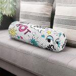 - RealHomes Özel Tasarımlı Dijital Baskılı İç Dolgulu Fermuarlı Silindir Yastık - Realhomes Realhomes Puanlı Pop Art Tasarımlı Dijital Baskılı Modern İç Dolgulu - Fermuarlı Süet Berjer Silindir Yastık Kırlent Realhomes