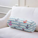 - RealHomes Özel Tasarımlı Dijital Baskılı İç Dolgulu Fermuarlı Silindir Yastık - Realhomes Rengarenk Çapa Desenli Özel Tasarımlı Dijital Baskılı Modern İç Dolgulu Fermuarlı Çok Amaçlı Silindir Yastık Kırlent Realhomes