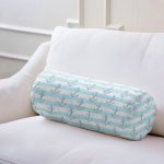 - RealHomes Özel Tasarımlı Dijital Baskılı İç Dolgulu Fermuarlı Silindir Yastık - Realhomes Çapa Desenli Denizci Temalı Özel Tasarımlı Dijital Baskılı Modern İç Dolgulu Yumuşak Silindir Form Yastık Kırlent Realhomes