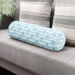 - RealHomes Özel Tasarımlı Dijital Baskılı İç Dolgulu Fermuarlı Silindir Yastık - Realhomes Çapa Desenli Denizci Temalı Özel Tasarımlı Dijital Baskılı Modern İç Dolgulu Yumuşak Silindir Form Yastık Kırlent Realhomes