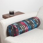 - RealHomes Özel Tasarımlı Dijital Baskılı İç Dolgulu Fermuarlı Silindir Yastık - Realhomes Geometrik Motifler Özel tasarım Dijital Baskılı İç Dolgulu Fermuarlı Çok Amaçlı Silindir Yastık Kırlent Realhomes