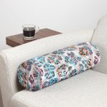 Kaplan Desenli İllüstrasyon Dijital Baskılı Özel Tasarım Modern İç Dolgulu Fermuarlı Çok Amaçlı Silindir Yastık Kırlent Realhomes