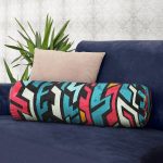 - RealHomes Özel Tasarımlı Dijital Baskılı İç Dolgulu Fermuarlı Silindir Yastık - Realhomes Geometrik Motifler Özel tasarım Dijital Baskılı İç Dolgulu - Fermuarlı Süet Silindir Yuvarlak Yastık Kırlent Realhomes