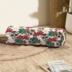 - RealHomes Özel Tasarımlı Dijital Baskılı İç Dolgulu Fermuarlı Silindir Yastık - Realhomes  Kuru Kafa Motifli Dijital Baskılı Modern İç Dolgulu Süet Silindir Yastık Kırlent - Bel Yastığı Realhomes