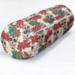 - RealHomes Özel Tasarımlı Dijital Baskılı İç Dolgulu Fermuarlı Silindir Yastık - Realhomes  Kuru Kafa Motifli Dijital Baskılı Modern İç Dolgulu Süet Silindir Yastık Kırlent - Bel Yastığı Realhomes