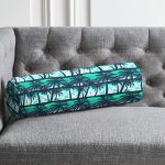 - RealHomes Özel Tasarımlı Dijital Baskılı İç Dolgulu Fermuarlı Silindir Yastık - Realhomes  Palmiye Desenli Dijital Baskılı Modern İç Dolgulu Süet Silindir Yastık Kırlent - Bel Yastığı Realhomes