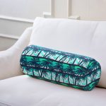 - RealHomes Özel Tasarımlı Dijital Baskılı İç Dolgulu Fermuarlı Silindir Yastık - Realhomes  Palmiye Desenli Dijital Baskılı Modern İç Dolgulu Süet Silindir Yastık Kırlent - Bel Yastığı Realhomes