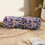 - RealHomes Özel Tasarımlı Dijital Baskılı İç Dolgulu Fermuarlı Silindir Yastık - Realhomes Etnik Çiçek Desenli Özel Tasarım Dijital Baskılı Modern İç Dolgulu - Fermuarlı Süet Silindir Daire Yastık Kırlent Realhomes