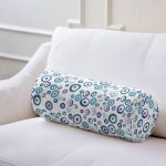 Realhomes Nazar Boncuğu Motifli Dijital Baskılı Modern İç Dolgulu Yumuşak Silindir Form Yastık Kırlent Realhomes