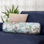 - RealHomes Özel Tasarımlı Dijital Baskılı İç Dolgulu Fermuarlı Silindir Yastık - Realhomes Çiçek motifli Özel Tasarım Dijital Baskılı Modern İç Dolgulu - Fermuarlı Süet Silindir Yuvarlak Yastık Kırlent Realhomes