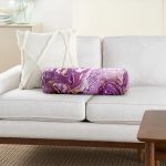 - RealHomes Özel Tasarımlı Dijital Baskılı İç Dolgulu Fermuarlı Silindir Yastık - Realhomes Ebru Motifli Dijital Baskılı Modern İç Dolgulu Yumuşak Silindir Form Yastık Kırlent Realhomes