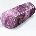 - RealHomes Özel Tasarımlı Dijital Baskılı İç Dolgulu Fermuarlı Silindir Yastık - Realhomes Ebru Motifli Dijital Baskılı Modern İç Dolgulu Yumuşak Silindir Form Yastık Kırlent Realhomes