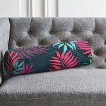 - RealHomes Özel Tasarımlı Dijital Baskılı İç Dolgulu Fermuarlı Silindir Yastık - Realhomes Renkli yapraklar Dijital Baskılı Modern İç Dolgulu Yumuşak Silindir Form Yastık Kırlent Realhomes