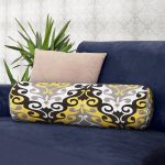 - RealHomes Özel Tasarımlı Dijital Baskılı İç Dolgulu Fermuarlı Silindir Yastık - Realhomes Etnik Motifli Dijital Baskılı Modern İç Dolgulu Süet Silindir Yastık Kırlent - Bel Yastığı Realhomes