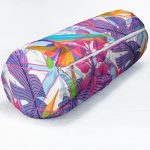 - RealHomes Özel Tasarımlı Dijital Baskılı İç Dolgulu Fermuarlı Silindir Yastık - Realhomes  Summer Özel Seri Dijital Baskılı Modern İç Dolgulu Fermuarlı Çok Amaçlı Silindir Yastık Kırlent Realhomes