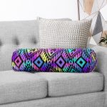 - RealHomes Özel Tasarımlı Dijital Baskılı İç Dolgulu Fermuarlı Silindir Yastık - Realhomes Baklava Desenli Özel Tasarım Dijital Baskılı Modern İç Dolgulu - Fermuarlı Süet Silindir Rulo Yastık Kırlent Realhomes