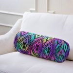 - RealHomes Özel Tasarımlı Dijital Baskılı İç Dolgulu Fermuarlı Silindir Yastık - Realhomes Baklava Desenli Özel Tasarım Dijital Baskılı Modern İç Dolgulu - Fermuarlı Süet Silindir Rulo Yastık Kırlent Realhomes