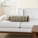 Leopar Desenli Özel Tasarım Dijital Baskılı Modern İç Dolgulu Yumuşak Silindir Form Yastık Kırlent Realhomes