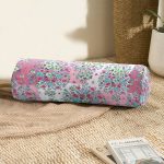 - RealHomes Özel Tasarımlı Dijital Baskılı İç Dolgulu Fermuarlı Silindir Yastık - Realhomes Çiçek Demeti Motifli Dijital Baskılı Özel Tasarım Modern İç Dolgulu Fermuarlı Çok Amaçlı Silindir Yastık Kırlent Realhomes