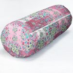 - RealHomes Özel Tasarımlı Dijital Baskılı İç Dolgulu Fermuarlı Silindir Yastık - Realhomes Çiçek Demeti Motifli Dijital Baskılı Özel Tasarım Modern İç Dolgulu Fermuarlı Çok Amaçlı Silindir Yastık Kırlent Realhomes