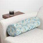 - RealHomes Özel Tasarımlı Dijital Baskılı İç Dolgulu Fermuarlı Silindir Yastık - Realhomes  Çapa Ve Kemer Motifli Özel Tasarım Dijital Baskılı Modern İç Dolgulu - Fermuarlı Süet Berjer Silindir Yastık Kırlent Realhomes