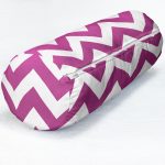 - RealHomes Özel Tasarımlı Dijital Baskılı İç Dolgulu Fermuarlı Silindir Yastık - Realhomes  Modern Zikzak Desenli Dijital Baskılı Dekoratif İç Dolgulu - Fermuarlı Süet Silindir Daire Yastık Kırlent Realhomes