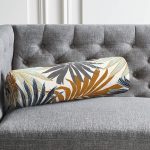 - RealHomes Özel Tasarımlı Dijital Baskılı İç Dolgulu Fermuarlı Silindir Yastık - Realhomes Kahverengi Ve Gri Yaprak Desenli İç Dolgulu Fermuarlı Çok Amaçlı Silindir Yastık Kırlent Realhomes