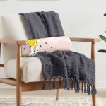 - RealHomes Özel Tasarımlı Dijital Baskılı İç Dolgulu Fermuarlı Silindir Yastık - Realhomes  Soyut Sulu Boya Çizim Desenli Modern İç Dolgulu Süet Silindir Yastık Kırlent - Bel Yastığı Realhomes