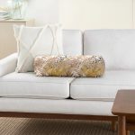 Leopar Temalı Kuru Yaprak Desenli Dijital Baskılı İç Dolgulu Fermuarlı Çok Amaçlı Silindir Yastık Kırlent Realhomes