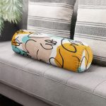 - RealHomes Özel Tasarımlı Dijital Baskılı İç Dolgulu Fermuarlı Silindir Yastık - Realhomes  Botanik Portre Basklı Özel Tasarımlı Dekoratif İç Dolgulu Süet Silindir Yastık Kırlent - Bel Yastığı Realhomes