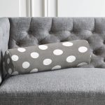 - RealHomes Özel Tasarımlı Dijital Baskılı İç Dolgulu Fermuarlı Silindir Yastık - Realhomes  Puantiyeli Dijital Baskılı Dekoratif İç Dolgulu - Fermuarlı Süet Silindir Yuvarlak Yastık Kırlent Realhomes