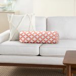 Dairesel Geometrik Dijital Baskılı Dekoratif İç Dolgulu - Fermuarlı Süet Silindir Rulo Yastık Kırlent Realhomes