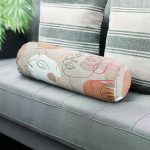 - RealHomes Özel Tasarımlı Dijital Baskılı İç Dolgulu Fermuarlı Silindir Yastık - Realhomes Realhomes Bohemian Özel Tasarım Dekoratif İç Dolgulu Süet Silindir Yastık Kırlent - Bel Yastığı Realhomes