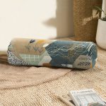 - RealHomes Özel Tasarımlı Dijital Baskılı İç Dolgulu Fermuarlı Silindir Yastık - Realhomes  Geometrik Şekilli Bohemian Özel Tasarımlı Modern İç Dolgulu Yumuşak Silindir Form Yastık Kırlent Realhomes