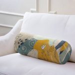 - RealHomes Özel Tasarımlı Dijital Baskılı İç Dolgulu Fermuarlı Silindir Yastık - Realhomes Pembe Zeminli Çiçek Detaylı Özel Tasarım İç Dolgulu - Fermuarlı Süet Silindir Yuvarlak Yastık Kırlent Realhomes