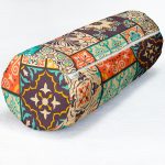 - RealHomes Özel Tasarımlı Dijital Baskılı İç Dolgulu Fermuarlı Silindir Yastık - Realhomes  Etnik Tasarımlı Kareli Özel Tasarımlı Modern İç Dolgulu - Fermuarlı Süet Silindir Yuvarlak Yastık Kırlent Realhomes