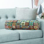 - RealHomes Özel Tasarımlı Dijital Baskılı İç Dolgulu Fermuarlı Silindir Yastık - Realhomes Soft Renkli Kareli Özel Tasarımlı Dijital Baskılı İç Dolgulu - Fermuarlı Süet Silindir Yuvarlak Yastık Kırlent Realhomes