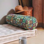 - RealHomes Özel Tasarımlı Dijital Baskılı İç Dolgulu Fermuarlı Silindir Yastık - Realhomes Soft Renkli Kareli Özel Tasarımlı Dijital Baskılı İç Dolgulu - Fermuarlı Süet Silindir Yuvarlak Yastık Kırlent Realhomes