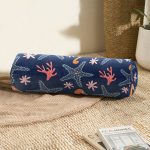 - RealHomes Özel Tasarımlı Dijital Baskılı İç Dolgulu Fermuarlı Silindir Yastık - Realhomes  Deniz Yıldızı Deniz Atı Özel Tasarımlı Dijital Baskılı İç Dolgulu - Fermuarlı Süet Silindir Rulo Yastık Kırlent Realhomes