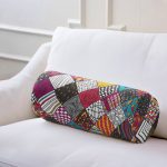 - RealHomes Özel Tasarımlı Dijital Baskılı İç Dolgulu Fermuarlı Silindir Yastık - Realhomes Geometrik Çizimli Kare Tasarımlı Dijital Baskılı İç Dolgulu Süet Silindir Yastık Kırlent - Bel Yastığı Realhomes