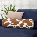 Kaplan Sırtı Dijital Baskılı Özel Tasarımlı İç Dolgulu Yumuşak Silindir Form Yastık Kırlent Realhomes