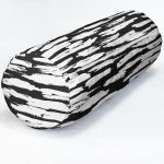 - RealHomes Özel Tasarımlı Dijital Baskılı İç Dolgulu Fermuarlı Silindir Yastık - Realhomes Siyah Beyaz Çizgiler Özel Tasarımlı İç Dolgulu - Fermuarlı Süet Silindir Yuvarlak Yastık Kırlent Realhomes