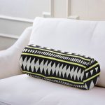 - RealHomes Özel Tasarımlı Dijital Baskılı İç Dolgulu Fermuarlı Silindir Yastık - Realhomes  Etnik İskandinav Motifli Özel Tasarım Modern İç Dolgulu - Fermuarlı Süet Silindir Rulo Yastık Kırlent Realhomes