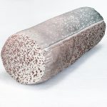 - RealHomes Özel Tasarımlı Dijital Baskılı İç Dolgulu Fermuarlı Silindir Yastık - Realhomes  Simli Yüzey İllüstrasyon Dijital Baskılı Dekoratif İç Dolgulu - Fermuarlı Süet Silindir Yuvarlak Yastık Kırlent Realhomes