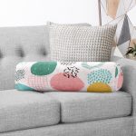 - RealHomes Özel Tasarımlı Dijital Baskılı İç Dolgulu Fermuarlı Silindir Yastık - Realhomes Sanatsal Modern Tasarımlı Dijital Baskılı Modern İç Dolgulu - Fermuarlı Süet Silindir Yuvarlak Yastık Kırlent Realhomes